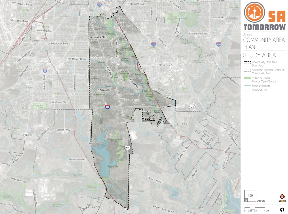 South Community Area Plan Area