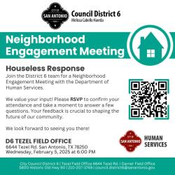 Neighborhood Engagement Meeting - Houseless Response 