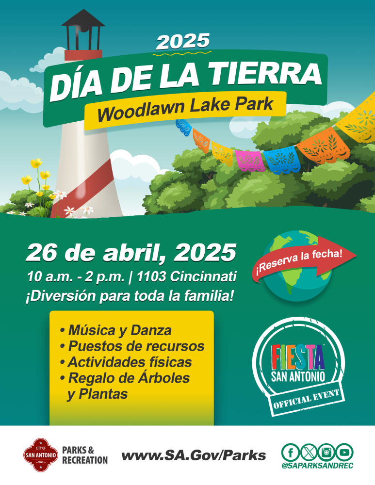 Earth Day flyer in Spanish