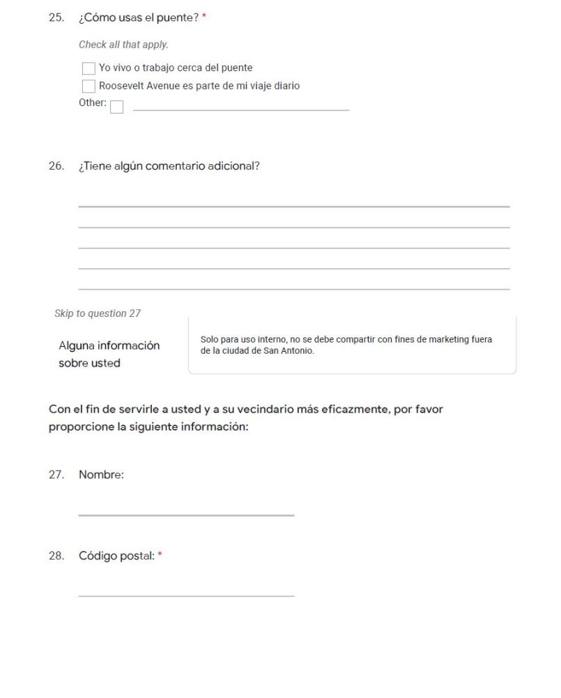 Roosevelt Survey page 11