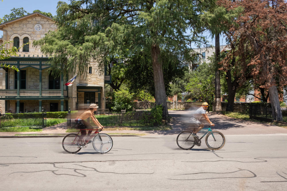 cyclists in san antonio, texas