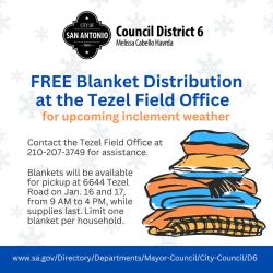 FREE Blanket Distribution 