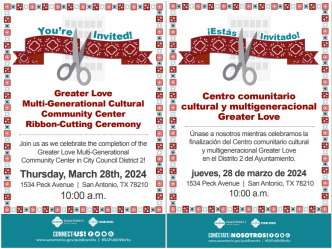 Greater Love  Multi-Generational Cultural  Community Center Ribbon-Cutting Ceremony