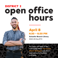 District 2 Open Office Hours