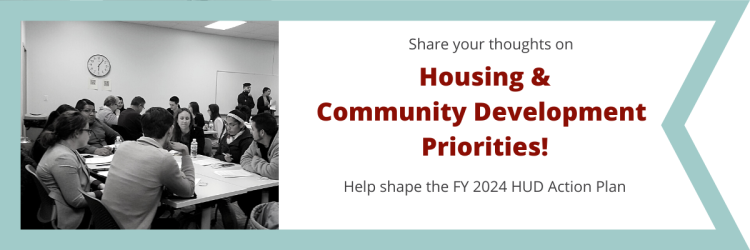 Public Meeting #3 - FY 2025 Action Plan & Budget - Virtual