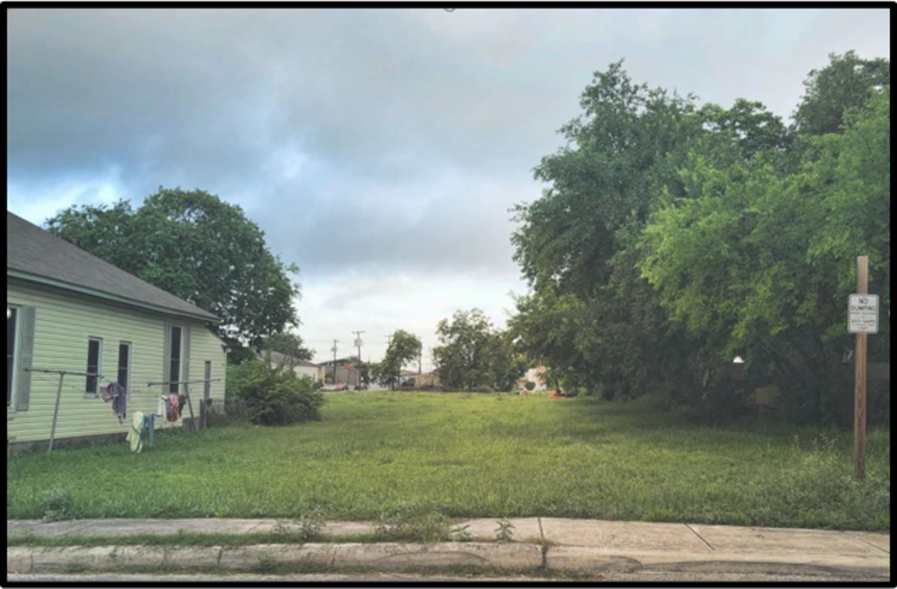 Image of land around proposed Rails to Trails site