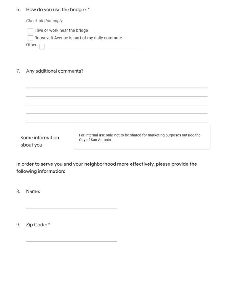 Roosevelt Survey page 4